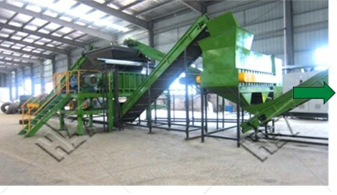 tire shredding machine line for industrial tire recycling plant tire shredding machine line for industrial tire recycling plant
