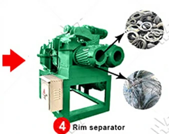 Rubber cracking mill grinding process