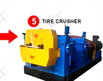 Rubber powder screening system